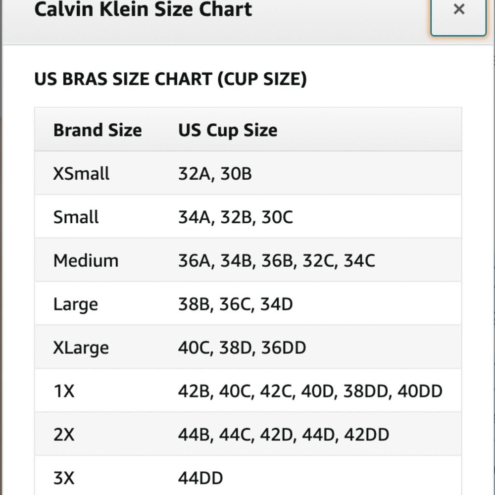 NWT Calvin Klein Women's Comfort Seamless Wireless Skinny Strap Retro Bralette - Picture 4 of 4